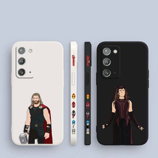 เคสโทรศัพท์มือถือ พิมพ์ลาย Thor Witch Marvel Hero มีลายด้านข้าง สําหรับ Samsung Galaxy Note 20 10 9 8 J8 J7 J6 J5 J4 M62 M53 M52 M51 M33 M31 M30 M21 M20 M10 S Ultra Plus Lite Prime 5G