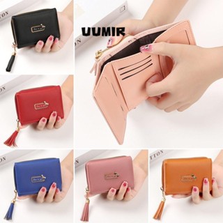 UUMIR Unistybag กระเป๋าสตางค์ กระเป๋าถือ มีซิป ประดับพู่ สําหรับใส่เหรียญ