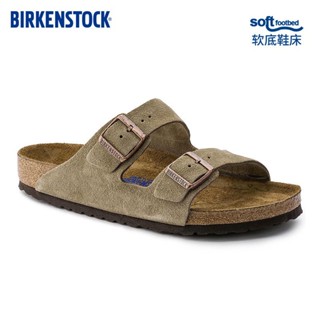 Birkenstock รองเท้าแตะ พื้นไม้คอร์ก สําหรับผู้ชาย และผู้หญิง