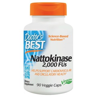 หมวกมังสวิรัติ Doctors Best Nattokinase 2000FUs