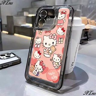 เคสโทรศัพท์มือถือ แบบนิ่ม ลายการ์ตูนแมวน่ารัก สําหรับ Apple Iphone 13 14Promax 11 12 7 8p 5DAJ