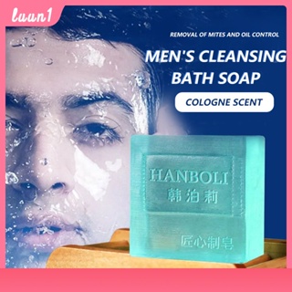 Hanboli สบู่น้ำมันมะกอก ไม่มีน้ำหอม สบู่ล้างหน้าก้อนเล็ก Fragrance Handmade Soap Cleansing Face Soap Oil Control Moisturizing Soap cod