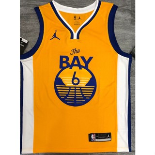 Nba Golden State Warriors No. ไม่ซ้ําใคร เสื้อกีฬาบาสเก็ตบอล สีเหลือง สําหรับเด็ก มี 6 ชิ้น 777454