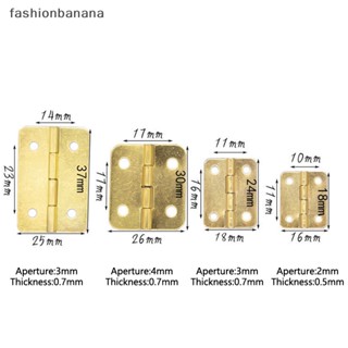 [fashionbanana] บานพับประตูโลหะ ขนาดเล็ก สไตล์เรโทร พร้อมสกรู 10 ชิ้น