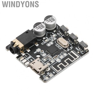 Windyons Stereo Amplifier Board  Receiver PCB Practical Reserves 2 Control Ports 3.5mm Output Interface for DIY