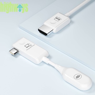 อะแดปเตอร์สายเคเบิลโปรเจคเตอร์ USB HDMI 1080P [highways.th]