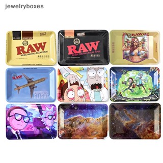 [jewelryboxes] แผ่นดีบุก ลายดอกไม้ สมุนไพร 180x125 มม.