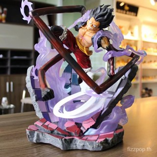 [Spot quick delivery] One piece hand-run four-gear snake man Lufei GK snake man Lufei battle two JZ statue model ornaments