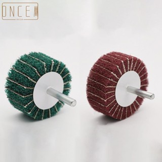 【ONCEMOREAGAIN】40/50mm Sanding mop Polishing Flap Wheel P120/P240 Grit Sanding Abrasive Mop