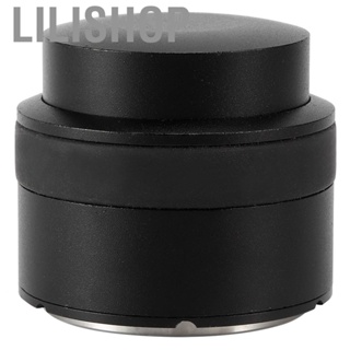 Lilishop 51mm Coffee Tamper  Stainless Steel Power Distributor Leveler Tool Making Accessory Black