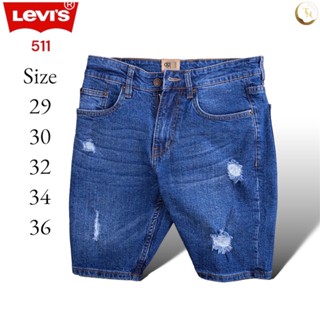 📢ใหม่🧨 【New】กางเกงสำหรับผู้ชาย shorts Jeans ทรงสวย ใส่สบาย (ขนาดระบุในภาพ)