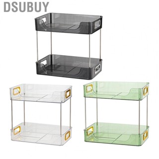 Dsubuy Desktop Storage  Desk Organizer Shelves Practical Fashionable Ample Space Handle Hole for Study Area