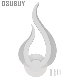 Dsubuy Wall Light Flame Shaped Simple Design Acrylic Aluminum Alloy Sconce US