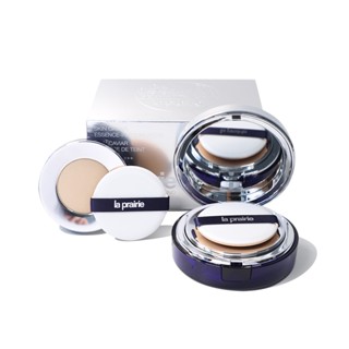 La Prairie Black Caviar air cushion liquid foundation 10 มล. * 2 พร้อมคอนซีลเลอร์ เปลี่ยนแกนได้ ดูแลผิว