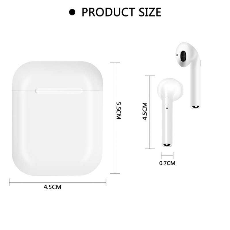 D10 i9s หูฟังบลูทูธ Bluetooth 5.0 +EDR TWS หูฟังไร้สาย  มีไมค์ หูฟังกีฬา หูฟังคู่  เสียงดี