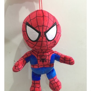 ตุ๊กตาฟิกเกอร์ Marvel Avengers Thor Spiderman ของเล่นสําหรับเด็ก