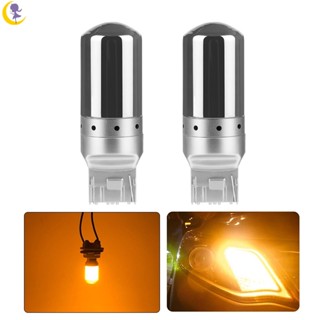 หลอดไฟเลี้ยว LED T20 7440 W21W 3014 144smd 12V 24V YK