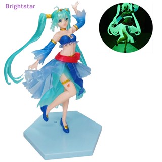 Brightstar ตุ๊กตาฟิกเกอร์ Vocaloid Hatsune Miku เรืองแสง ขนาด 21 ซม.