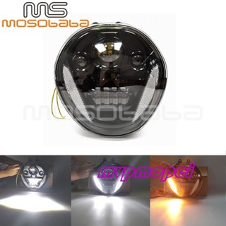 ลดราคา!อะไหล่ไฟหน้ารถจักรยานยนต์ LED Monster 821 1200 R S 14-16