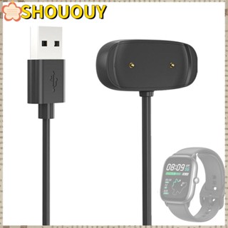 Shououy แท่นชาร์จ USB แบบพกพา แบบเปลี่ยน สําหรับ Huami Amazfit GTS 4 mini 3 Pro