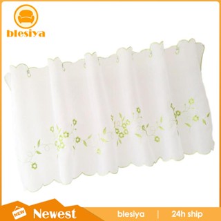 [Blesiya] ผ้าม่านครึ่งตาไก่ ปักลาย 3 สี และ 6 ขนาด สําหรับห้องครัว คาเฟ่