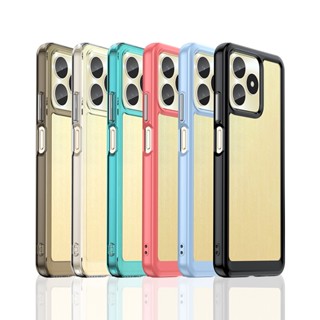 เคสซิลิโคน TPU แบบใส หรูหรา สําหรับ Realme C53 4G Realme C53 Realme C53