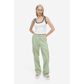 H&amp;M  Woman Canvas cargo trousers 1083344_6