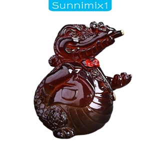 [Sunnimix1] รูปปั้นจระเข้ ขนาดเล็ก เปลี่ยนสีได้ สําหรับตกแต่งบ้านฟาร์ม ทางเข้า ชั้นวางหนังสือ ห้องชา