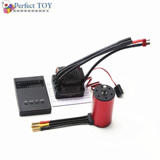 การ์ดโปรแกรมมอเตอร์ไร้แปรงถ่าน กันน้ํา PS S-120A 120A 2-4S ESC S3670 3670 2150KV 2650KV 2850KV สําหรับ Hsp