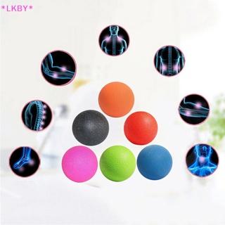 Luckybabys&gt; Lacrosse Ball Mobility Myofascial Trigger Point Release Body Massage Ball ใหม่