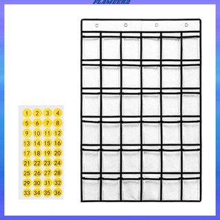 [Flameer2] กระเป๋าจัดเก็บบัตร แบบแขวนเหนือประตู 36 ช่อง สําหรับห้องนอนเด็ก