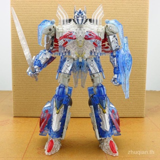 Spot Special Offer applicable to Hasbro 3rd Edition limited 41 toys v-Class Transformers 5 Optimus Prime TLK Movie Edition Classic Transparent