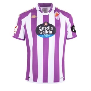 เสื้อกีฬาแขนสั้น ลายทีมชาติฟุตบอล Valladolid 23-24 ชุดเหย้า สําหรับผู้ชาย ไซซ์ S-XXL