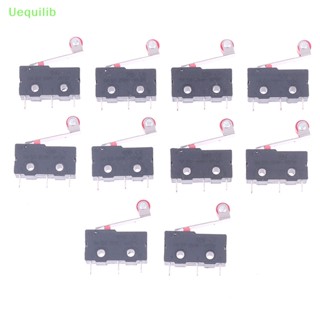 Uequilib ไมโครสวิตช์ KW11-3Z 5A 250V 3 ฟุต พร้อมล้อ 10 ชิ้น