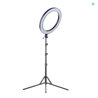 Andoer RL720B แหวนไฟวิดีโอดิจิทัล Led 19 นิ้ว 3200K-5600K 720 ดวง CRI90+ พร้อมขาตั้งไฟ 2 เมตร สําหรับกล้อง DSLR 5.8-8