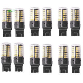 หลอดไฟเลี้ยว Canbus T20 7440 W21W Wy21W 144-Smd T20 7440 12 ชิ้น