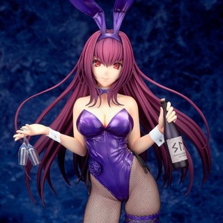 โมเดลตุ๊กตาฟิกเกอร์ อนิเมะ FATE Night FATE Bunny Girl Skaha  เซ็กซี่ สวยงาม สองมิติ สําหรับตกแต่ง