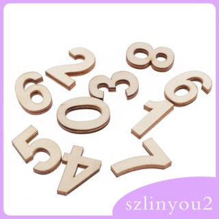 [szlinyou2] ของเล่นไม้ตัวเลขคณิตศาสตร์ 0-50 ชิ้น