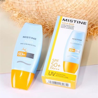 Mistine Sunscreen Spf50+ Pa+++ Sunblock Moisturizer Facial Body Cream Uv Shield China Version สามารถป้องกันการถูกแดดเผา Aube ได้อย่างมีประสิทธิภาพ