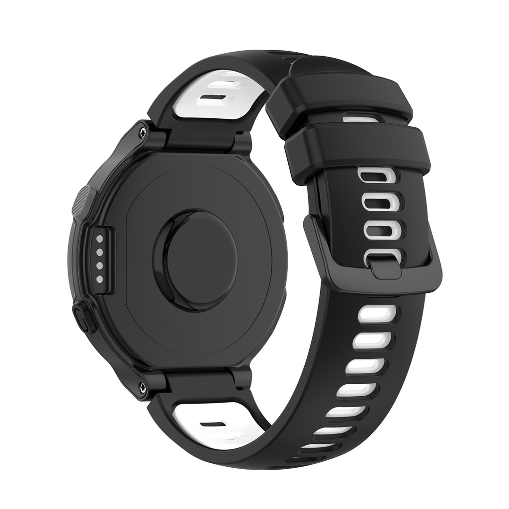 สายนาฬิกาข้อมือซิลิโคน สําหรับ Garmin Forerunner 220 230 235 620 630 735XT Smart Watch Band