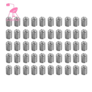 ชุดสกรูซ็อกเก็ตหกเหลี่ยม สเตนเลส M3X4 มม. 50 ชิ้น