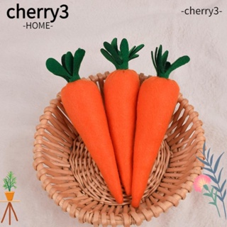 Cherry3 ของเล่นแครอทอีสเตอร์ 3 ชิ้น สําหรับอีสเตอร์