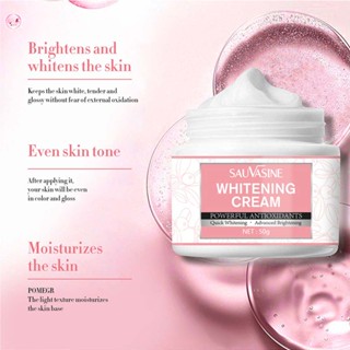  50g SAUVASINE Whitening and Moisturizing Facial Cream Improves Darkness and Yellow Wax Specially Designed for Knee and Hip Underarms