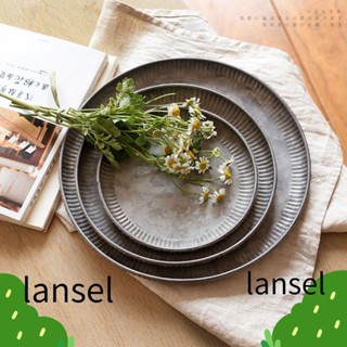 Lansel ถาดเหล็ก พร้อมที่จับ สําหรับเก็บขนมปัง