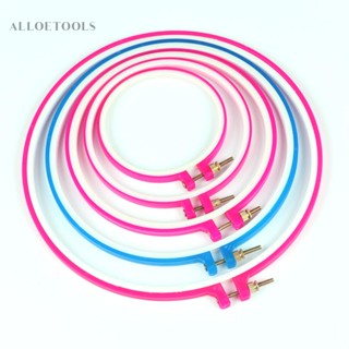 สะดึงปักครอสสติตช์ ทรงกลม DIY [alloetools.th]