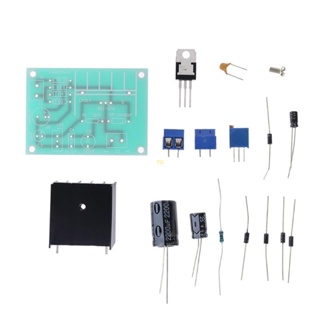 Yu LM317 บอร์ดพาวเวอร์ซัพพลาย ปรับได้ พร้อม AC สําหรับอินพุต DC DIY