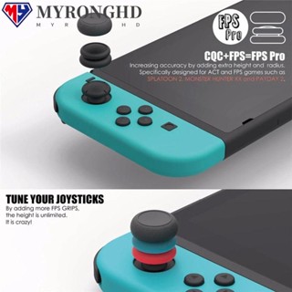 Myronghd ชุดปุ่มกดเกมแพด สําหรับ NIntendo Switch Lite OLED Analog Stick Cap NIntendo Switch