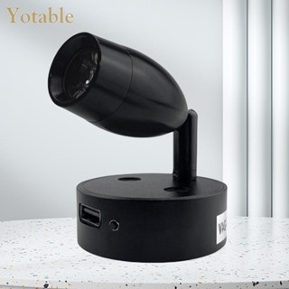 [Yotable.th] โคมไฟติดผนัง LED DC 12V 230LM USB สําหรับบ้าน เรือคาราวาน