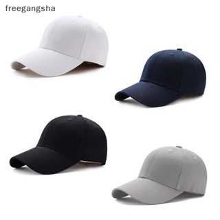 [FREG] หมวกเบสบอล หมวกบังแดด แบบโค้ง ธรรมดา กลางแจ้ง กันฝุ่น หมวกเบสบอล สีพื้น แฟชั่น ปรับได้ หมวกพักผ่อน ผู้ชาย ผู้หญิง FDH