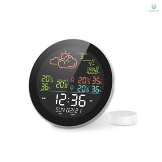Tuya นาฬิกาดิจิทัล Wifi อเนกประสงค์ หน้าจอสี TOLO-7.26